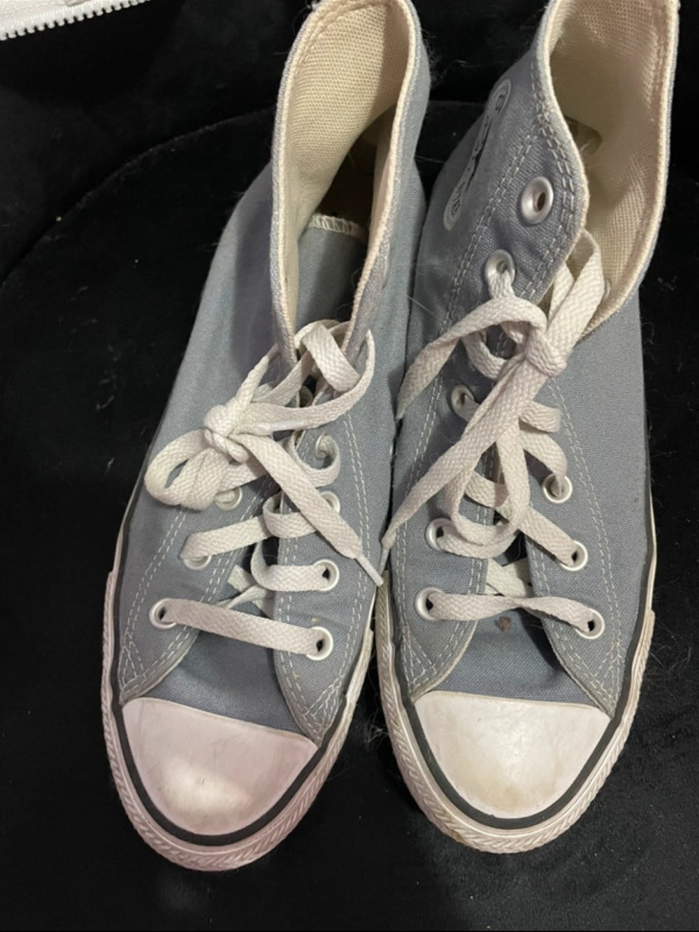 Converse High-Top Canvas Sneakers - Light Gray